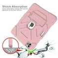 thumbnail image 6 of New iPad Air 10.9 2020 Case with Screen Protector, Dteck Heavy Duty Rugged Shockproof Protective Full Body Case Cover with Pencil Holder and Kickstand for 10.9-inch iPad Air 4th Gen,Rosegold, 6 of 8