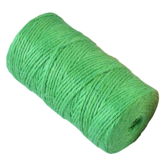 Langgg Corde de Chanvre Colorée en Jute Naturel pour Bricolage et Emballage