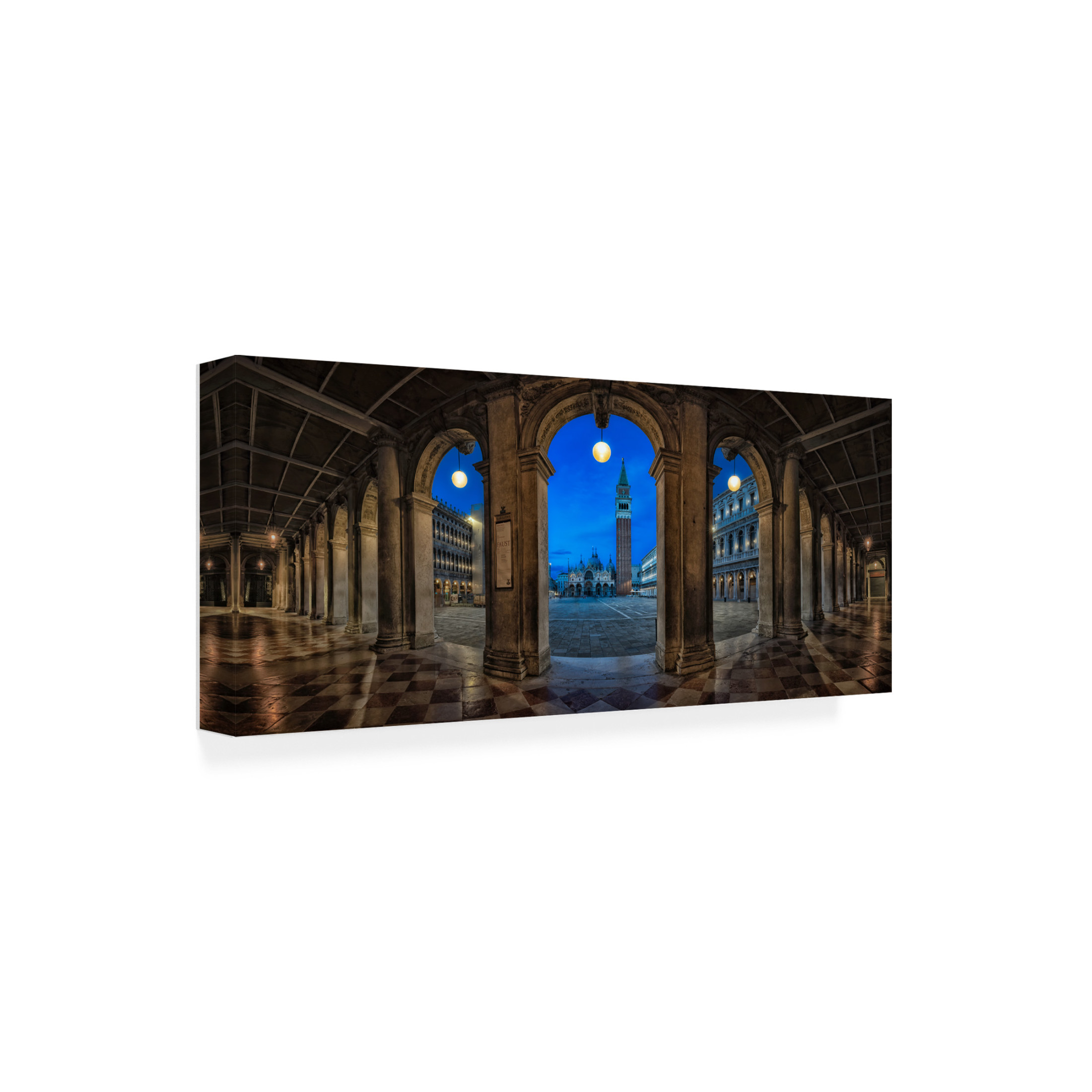 Trademark Fine Art Tommaso Pessotto  San Marco panorama Canvas Wall Art
