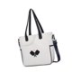 thumbnail image 4 of Bolsa de mano para Pickleball, bolsa para raqueta de tenis para hombres y mujeres, impermeable, práctica, ligera, para deporte. Blanco, 4 of 8