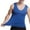 Blue, variant on hoksml Man Seamless Elastic Athletic Tank Solid-Color Casual Sports Loose Round-Neck Tank Tops Sleeveless Gym Running T Shirts Summer Comfort Lightweight Breathable Basketball Jersey