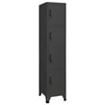 thumbnail image 1 of vidaXL Locker Cabinet Anthracite 38x45x180 cm Steel, 1 of 5