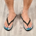 thumbnail image 6 of YAZAOOSummer Flip Flops Creatively White Cat in Daisies Field Simple Beach Sandals, 6 of 8