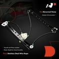 thumbnail image 4 of A-Premium Power Window Regulator without Motor Replacement for BMW X3 E83 2003-2010 Front Right Passenger Side, 4 of 7