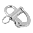 thumbnail image 1 of Boat Snap Shackle, Stainless Steel Shackle Convenient High Strength  For Van For Trucks For Marine Boat, 1 of 8