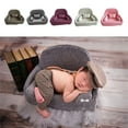 thumbnail image 2 of Newborn Full Moon Baby Photography Breathable Skin-Friendly Props Posing Sofa Pillow Shooting Mini Personality for Decor Modeling Accessory Type20, 2 of 9