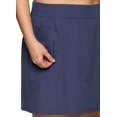 thumbnail image 3 of RBX Active Women's Plus Size Zipper Pocket Woven Skort With Inner Bike Short, 3 of 5
