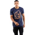 thumbnail image 4 of Avengers Mens Neon Logo T-Shirt, 4 of 4