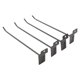 thumbnail image 4 of 30 Pack Black Slatwall Hooks, Thick, Easy Installation, Rustproof, for Retail Garage, 4 of 4