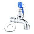 thumbnail image 3 of koolsoo Lockable Faucet Replacement with Key Outdoor Faucet for Workshop Garden Home 4 Points 12x9.2x2cm, 3 of 9