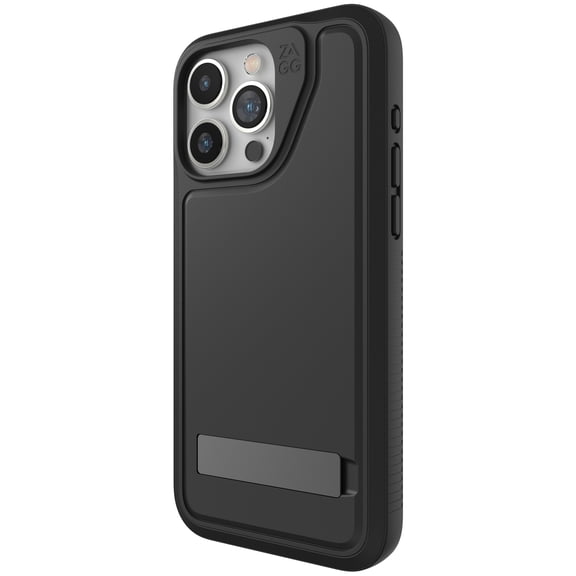 ZAGG Everest Snap iPhone 15 Pro Max Case with Kickstand for Phone - Drop Protection (20ft/6m) Triple-Layer Textured Cell Phone Case for iPhone 15 No-Slip Design MagSafe Phone Case
