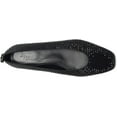thumbnail image 4 of 27 Edit Naturalizer Women's Carla Ballet Flat Jet Black Satin 8W, 4 of 5