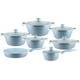 thumbnail image 1 of Bateria de Cocina Amexicook 13 PIEZAS Ceramica Antiadherente COLOR azul, 1 of 1