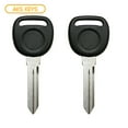 AKS KEYS New Replacement Uncut Blank Chipped Transponder Key for GM PK3