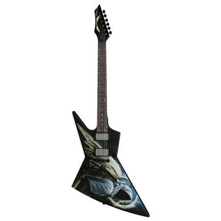 Dean Zero Dave Mustaine Lefty Electric Guitar - Angel Of Deth II