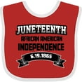 thumbnail image 3 of Inktastic African American Independence Juneteenth Boys or Girls Baby Bib, 3 of 4