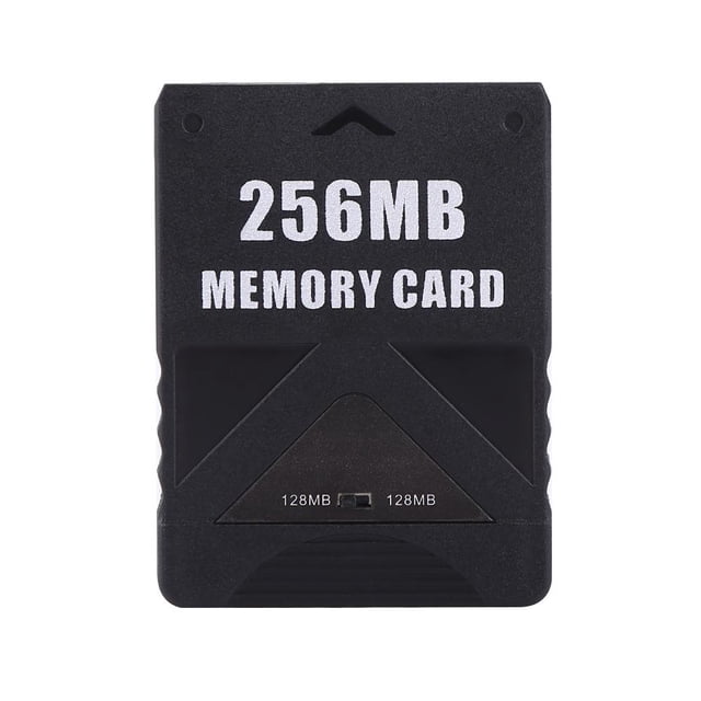 fosa Playstation 2 Memory Card, 8M-256M Memory Card High Speed for Sony PlayStation 2 PS2 Console Games Accessories(256 M)