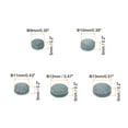 thumbnail image 2 of Uxcell 9/10/11/12/13mm Pool Cue Tips Snooker Billiard Cue Tips Pool Stick Tips, Grey 25 Pack, 2 of 5