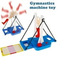 thumbnail image 1 of OUSITAID Electric Single Pole Big Loopback Toy Kid Gymnastics Machine Toy USB Charging/Battery Operated Funny Gymnastic Big Swing Big Wheel Table Game Toys for Kid Christmas Gift, 1 of 8