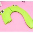thumbnail image 5 of asiento de inodoro plegable para niños; Funda de asiento de inodoro de rana verde PP para bebé saliente para practicar, 5 of 5