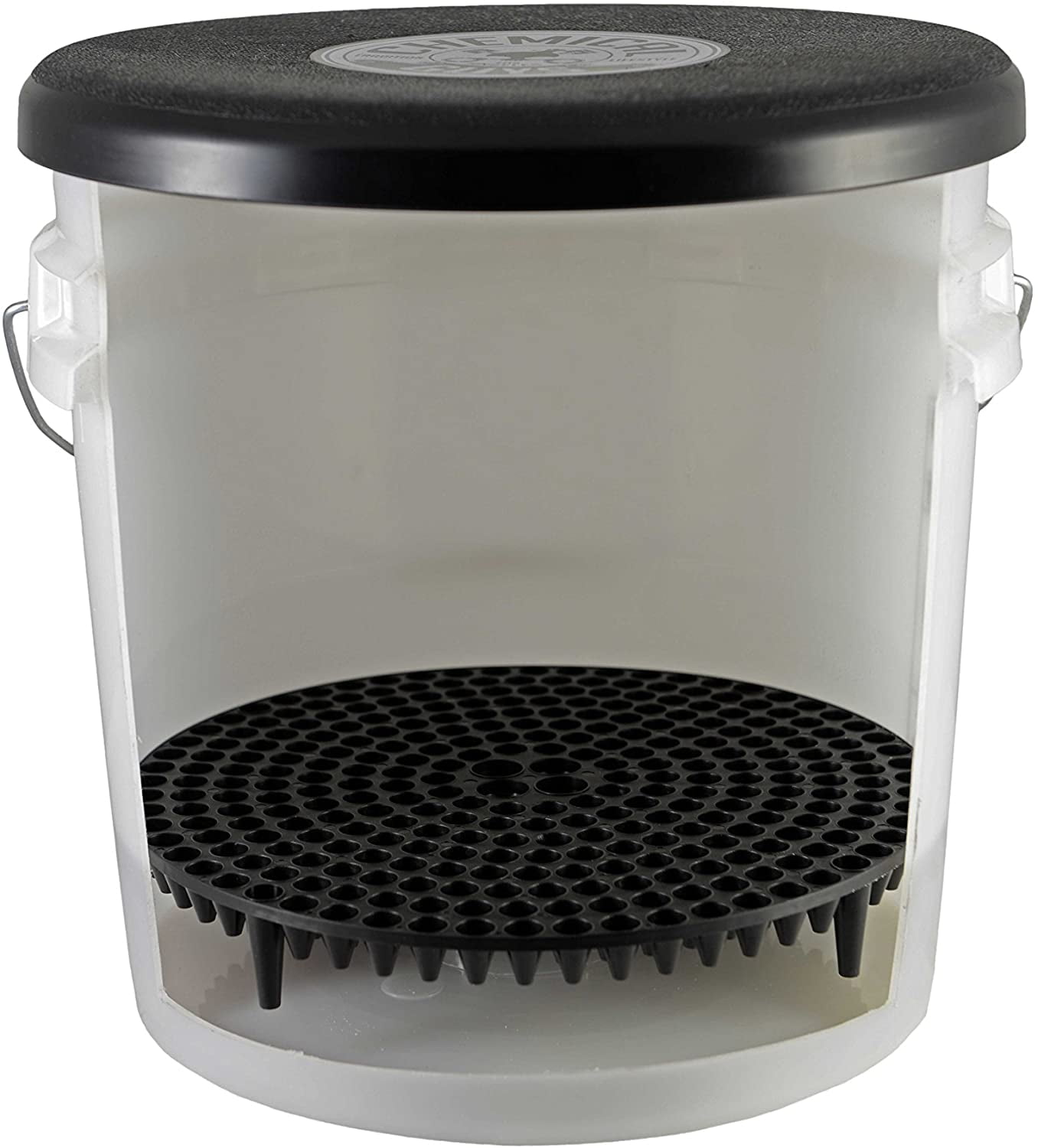 Car Wash Bucket Insert Filter Removes Dirt and Debris While You Wash Cyclone Red 