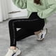 thumbnail image 4 of Leggings finos de primavera con diamantes de imitación para mujer, ropa exterior de cintura alta, pantalones cortos de modal, pantalones de talla grande, 4 of 5