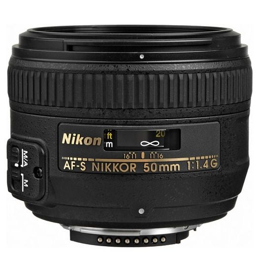 Lente Nikon AF-S Nikkor 50mm f/1.4G Nikon Lente AF-S 50 F/1.4 G