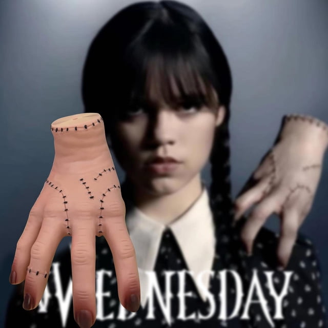 Addams Family Fakething Hand Toys,2024 The Thing from Addams,Scary Prosthetic Props for Decorations,Birthday Supplies,Accessories for Halloween Xmas