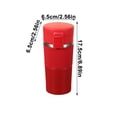 thumbnail image 3 of Mejor taza de café aislante - taza de viaje de acero inoxidable de 400 ml con tapa de un solo clic para coche y uso doméstico, 3 of 6