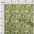 thumbnail image 1 of oneOone Polyester Lycra Lime Green Fabric Abstracts Sewing Craft Projects Fabric Prints By Yard 56 Inch Wide, 1 of 4