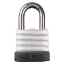 Commando Lock 5037311 1.75 x 3 x 1 in. Laminated Steel Dual Ball Bearing Locking Padlock