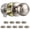 Colonial - Passage Knob, variant on Ilyapa Passage Door Knob for Hall/Closet - Colonial, Satin Nickel Interior Keyless Non Locking Round Handle, Satin Nickel Round Knob, 10 Pack
