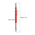 thumbnail image 2 of Uxcell Mechanical Pencil with 12Pcs Multicolor Refills, Write Smoothly Pencil with Built-in Sharpener, Red, 2 of 6