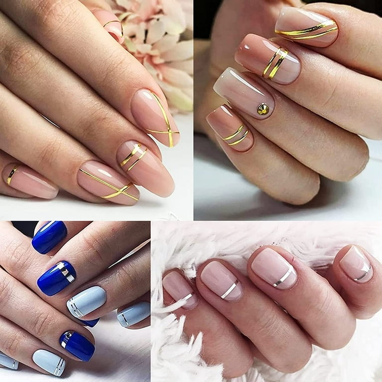Strip tape nail art online