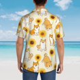 thumbnail image 6 of Balery Men'S Summer Hawaiian Shirts Short-Sleeve Design Name Printed Casual Shirts - Size Name, 6 of 9