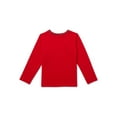 thumbnail image 3 of Wonder Nation Long Sleeve Pullover Crew Neck Regular T-Shirt (Toddler), 1 Pack, 3 of 4