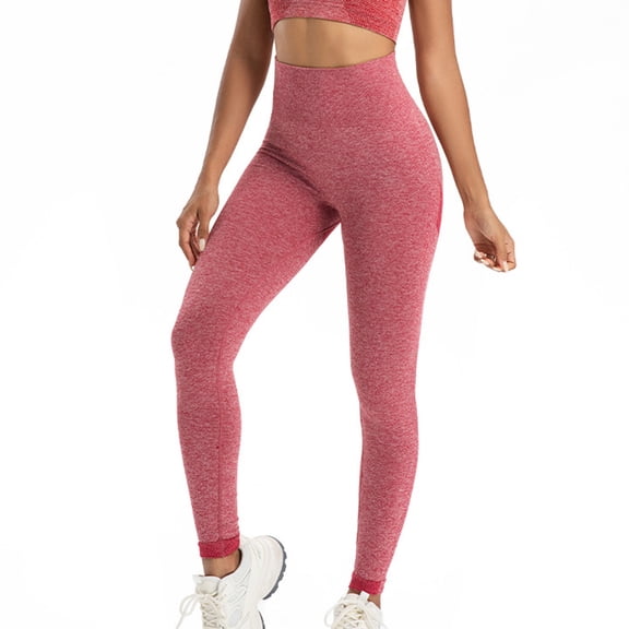 vdgthytj Yoga Pants Women Quick Dry Butt Lifting Belly Control High Waist Leggings Gym Training Workout Pants