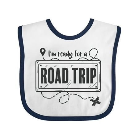 

Inktastic I m Ready For A Road Trip Gift Baby Boy or Baby Girl Bib