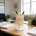 thumbnail image 4 of Tulip Bow Pen Holder, Back to School Tulip Bow Multifunctional Desktop Pen Organizer, Cute Decorative Stationery Cup, Desktop Ornament for Home School Study and Office, 4 of 6