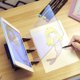 thumbnail image 4 of Juego de tablero de dibujo óptico portátil para niños principiantes, boceto de imagen, proyector de reflexión, tablero de pintura Methold FN0112-00, 4 of 7
