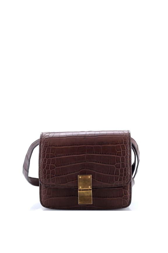 Pre-Owned Classic Box Bag Crocodile Small By Rebag