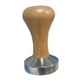 thumbnail image 2 of Herramienta de prensa manual para café Strade Fareast Limited con mango de madera portátil Marrón claro, 2 of 8