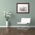 thumbnail image 3 of Trademark Fine Art "Jefferson Memorial Blossoms" Canvas Art by CATeyes, White Matte, Wood Frame, 3 of 4