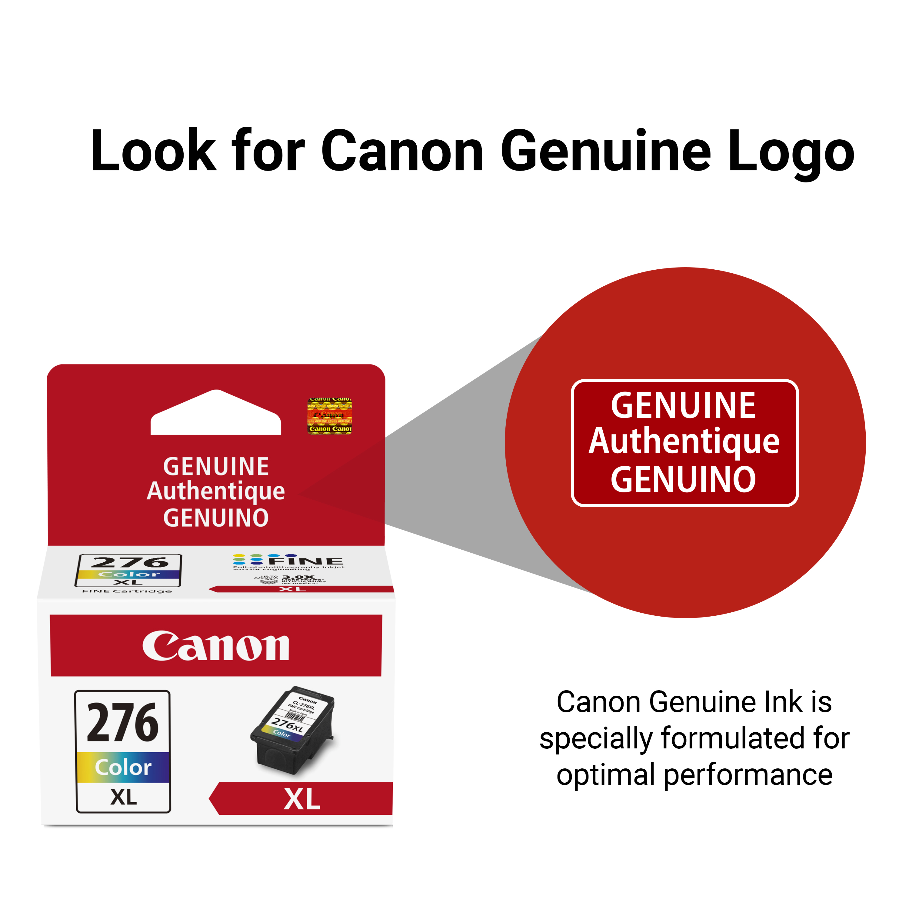 Canon CL-276 XL Color Ink Cartridge photo 6