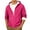 Hot Pink, variant on GrmtClth Winter Coats for Men Sherpa Lined Full-Zip Outwear Casual Hooded Jackets Coat Loose Fit Warm Jackets Royal Blue L