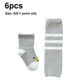 thumbnail image 2 of 3 suit Size S baby knee pads non-slip socks crawling, baby cartoon knee elbow protection cotton, 2 of 5