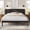 Espresso, variant on MODERNLUXE King Size Wood Platform Bed, Espresso