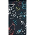 thumbnail image 7 of Dreamtimes Gamepad Controller Hand Towel Set of 2, Highly Absorbent Soft Face Hand Towels for Bathroom, Kitchen, Hotel, Gym and Spa, 14 x 28 Inch, 14 x 28 Inch, 7 of 7