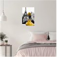 thumbnail image 4 of ZHONGYUTONG Eiffel Tower Wall Art Paris Canvas Prints Girls Room Wall Decor Black and White Painting Women Pictures for Bedroom Girly Apartment Dorm Decor Framed (28.00" x 42.00"), 4 of 4