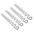 thumbnail image 4 of Tnarru 4 Pcs Ressort de Canapé Rembourrage Matériel Résilient Accessoires Flexibles Remplacement Maison pour Fixer Canapé pour Chaise 80 cm, 4 of 8
